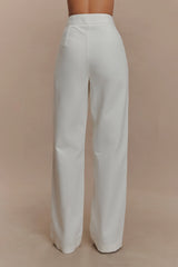 Rayne Wide Leg Denim Jeans White