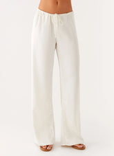 Deacon Low Rise Pants Butter