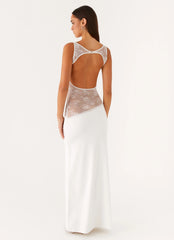 Lucinda Maxi Dress White