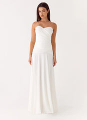 Ruben Maxi Dress White