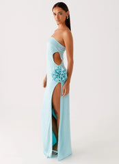 Fenway Strapless Maxi Dress Mint