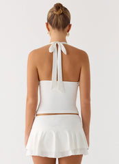 Illuminate Mini Skort White