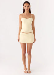 Leray Top Lemon Yellow