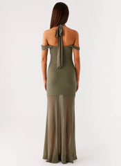 Ivy Lane Maxi Dress Olive