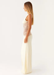 Lucinda Maxi Dress Yellow