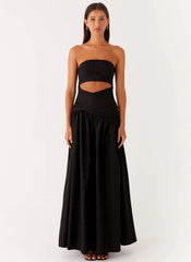 Lumen Maxi Dress Black