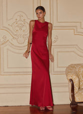 Kaiden Maxi Dress Red