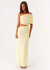 Gillian Maxi Dress Yellow