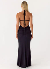 Fine By Me Maxi Dress Black