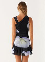 Maverick Mini Dress Flower Print