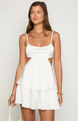Bianca White Mini Dress