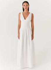 Eunbi Maxi Dress White
