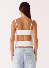 Final Touch Top Ivory