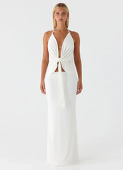 Undercover Maxi Dress White
