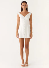 Drift Mini Dress White