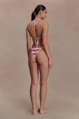 Robyn Beaded Bikini Bottom Pink