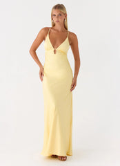 Sundowner Maxi Dress Yellow