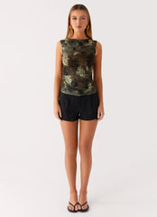 Reyka Suiting Shorts Black