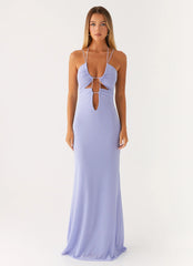 Roberta Maxi Dress Heather Blue