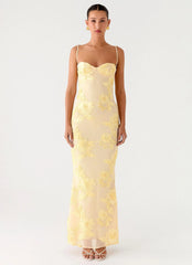 That Girl Maxi Dress Lemon