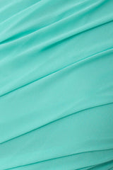 Aria Chiffon Cut Out Maxi Dress Lagoon