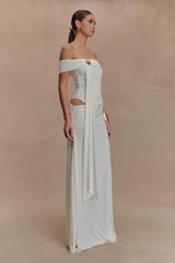 Oliver Slinky Maxi Dress White