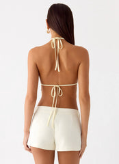 Viona Halter Top Yellow