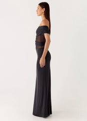 Lumi Maxi Dress Dark Grey