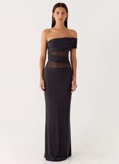 Lumi Maxi Dress Dark Grey