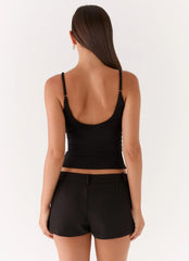 Freedom Mini Shorts Black