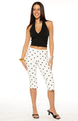 Lioness Starlet Capri Cream Polka