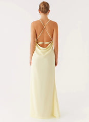 First Class Maxi Dress Yellow