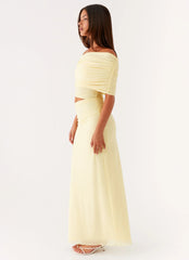 Gillian Maxi Dress Yellow