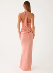 Kiyah Maxi Dress Peach