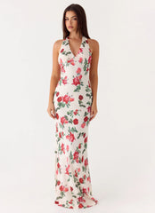 Maryk Maxi Dress Ivory Bloom