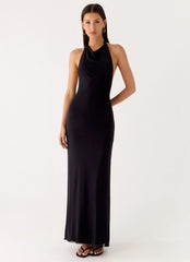 Starlight Nights Maxi Dress Black