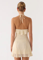 Every Second Mini Dress Ivory