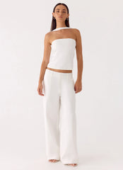 Emilia Pant White