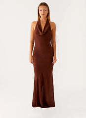 Sullivan Maxi Dress Chocolate