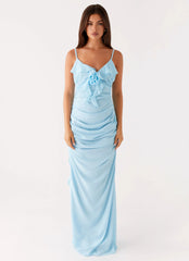 Jasmina Maxi Dress Blue