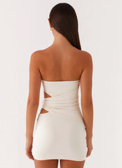 So Iconic Mini Dress Ivory