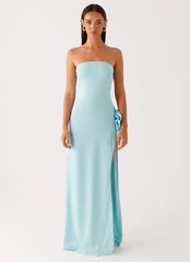 Fenway Strapless Maxi Dress Mint