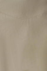Salma Drop Waist Cotton Maxi Dress Sage