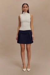 Hadleigh Sleeveless Slinky Top Ivory