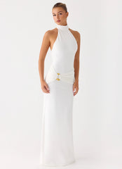 Forever Radiant Maxi Dress White