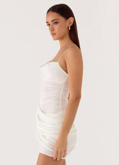 Eternal Energy Mini Dress Ivory