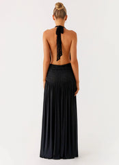 Full Attention Maxi Dress Black