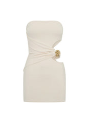 So Iconic Mini Dress Ivory