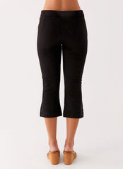Rue Capri Pants Black
