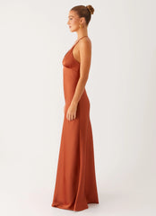 Sundowner Maxi Dress Rust